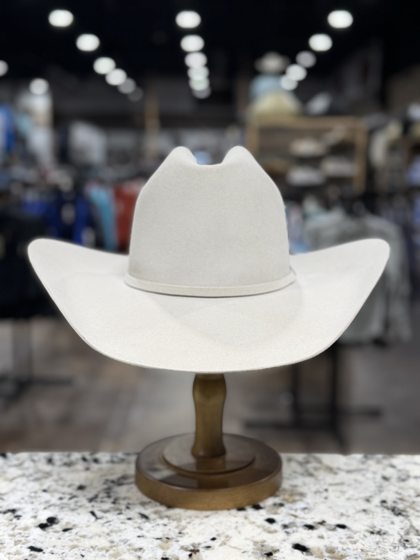 RESISTOL FELT 5X SILVERBELLY FIVE STAR 4 1/4 INCH BRIM