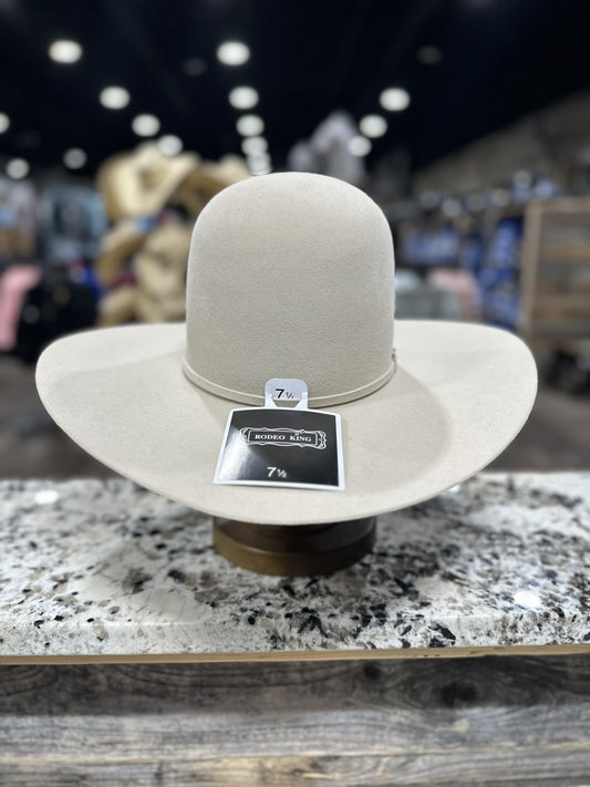 RODEO KING FELT 10X BUCKSKIN OPEN CROWN