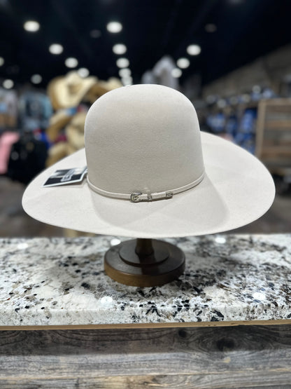 RODEO KING FELT 30X SILVERBELLY OPEN CROWN