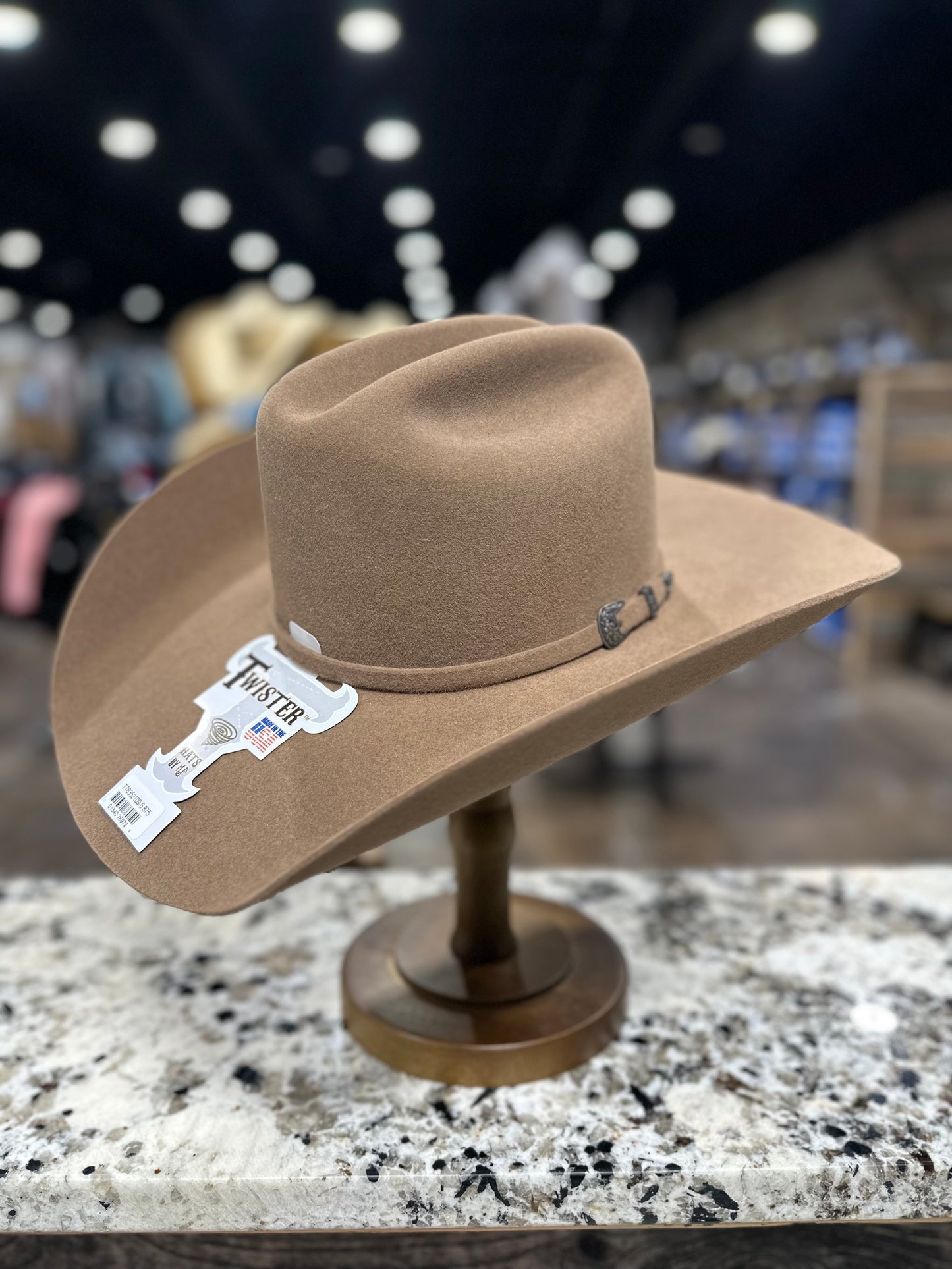 T76352109 | TWISTER FELT 6X PECAN PRE SHAPE
