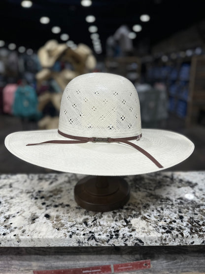 8120-2CCHOC | AMERICAN STRAWHAT OPEN CROWN