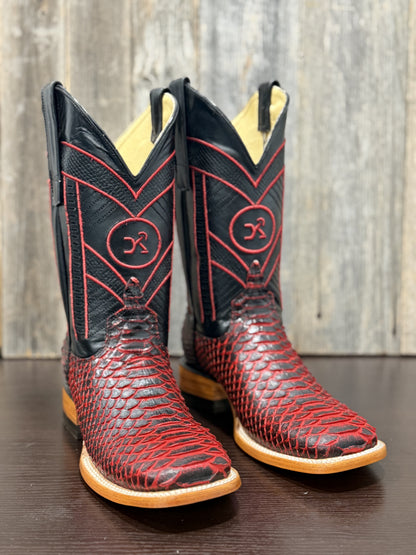 DARK RANCH PYTHON IMITATION BLACK CHERRY BULLDOG SQAURE
