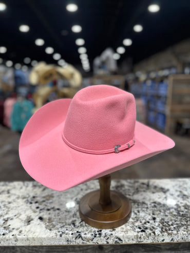 SERRATELLI PURE WOOL PINK OPEN CROWN
