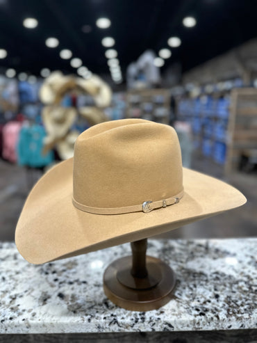 RESISTOL FELT 6X BUTTERSCOTCH MIDNIGHT 4 1/4 INCH BRIM