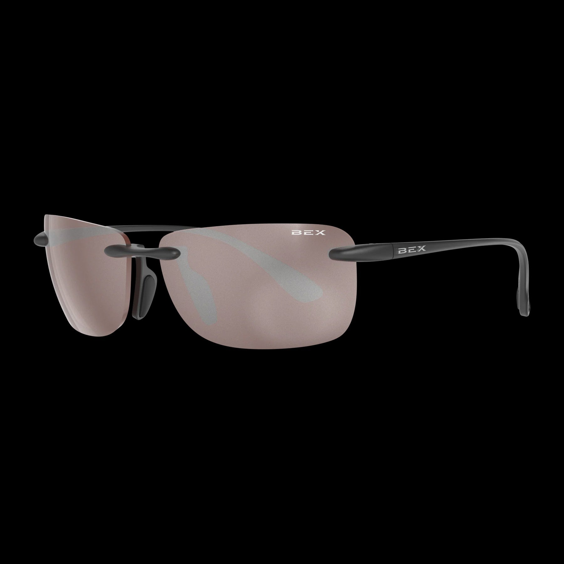 S164BBS | BEX JAXYN X-OTG GLASSES - BLACK/BROWN/SILVER