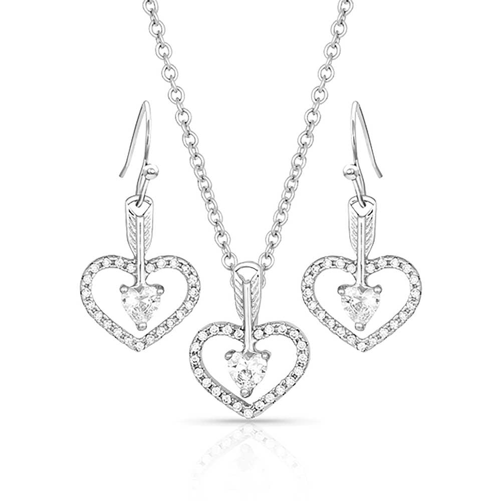 JS3198 | STRAIGHT TO THE HEART ARROW JEWELRY SET