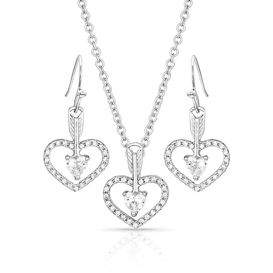 JS3198 | STRAIGHT TO THE HEART ARROW JEWELRY SET