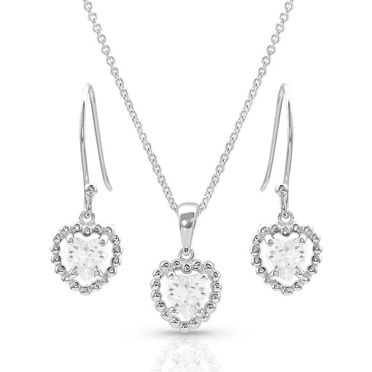 JS4653 | MONTANA SILVERSMITHS FROZEN HEART JEWELRY SET