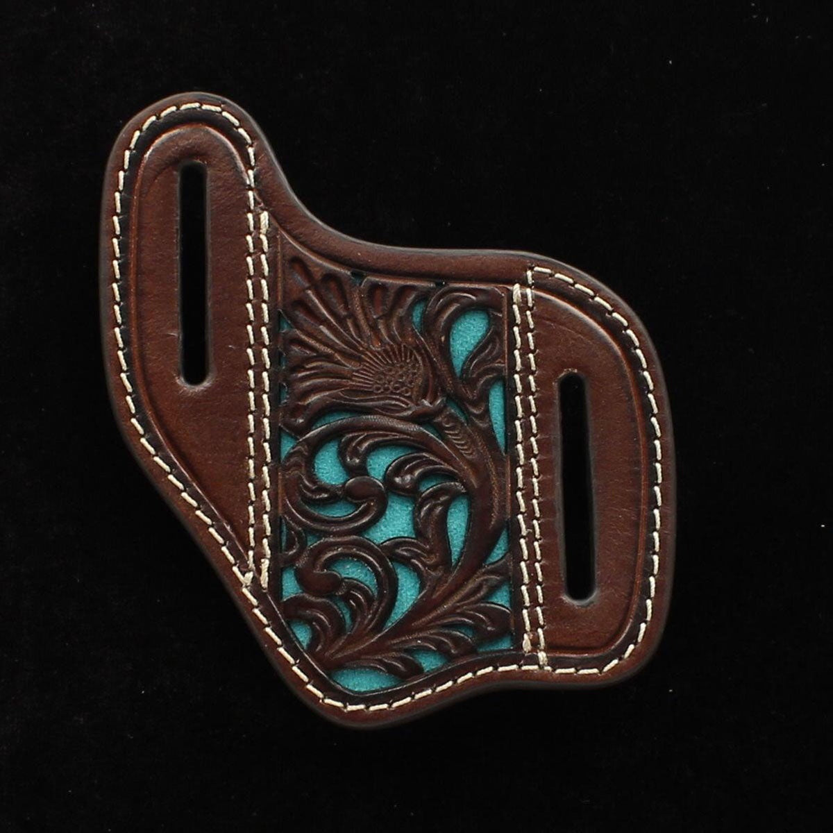 1805033 | NOCONA DARKBROWN/TURQUOISE KNIFE SHEATH