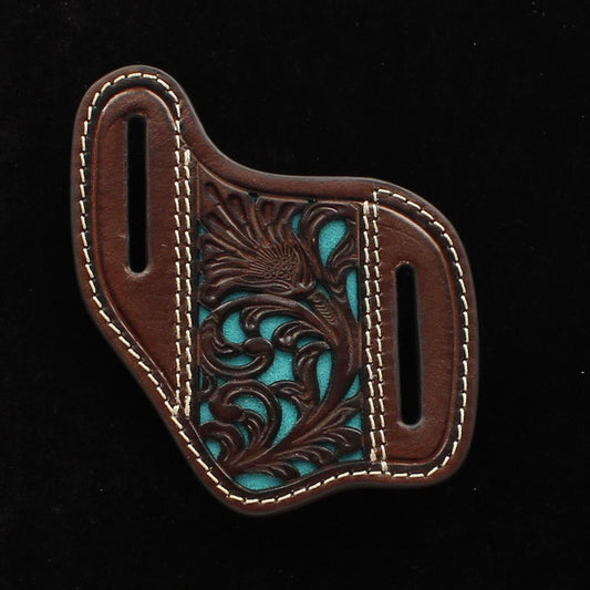 1805033 | NOCONA DARKBROWN/TURQUOISE KNIFE SHEATH