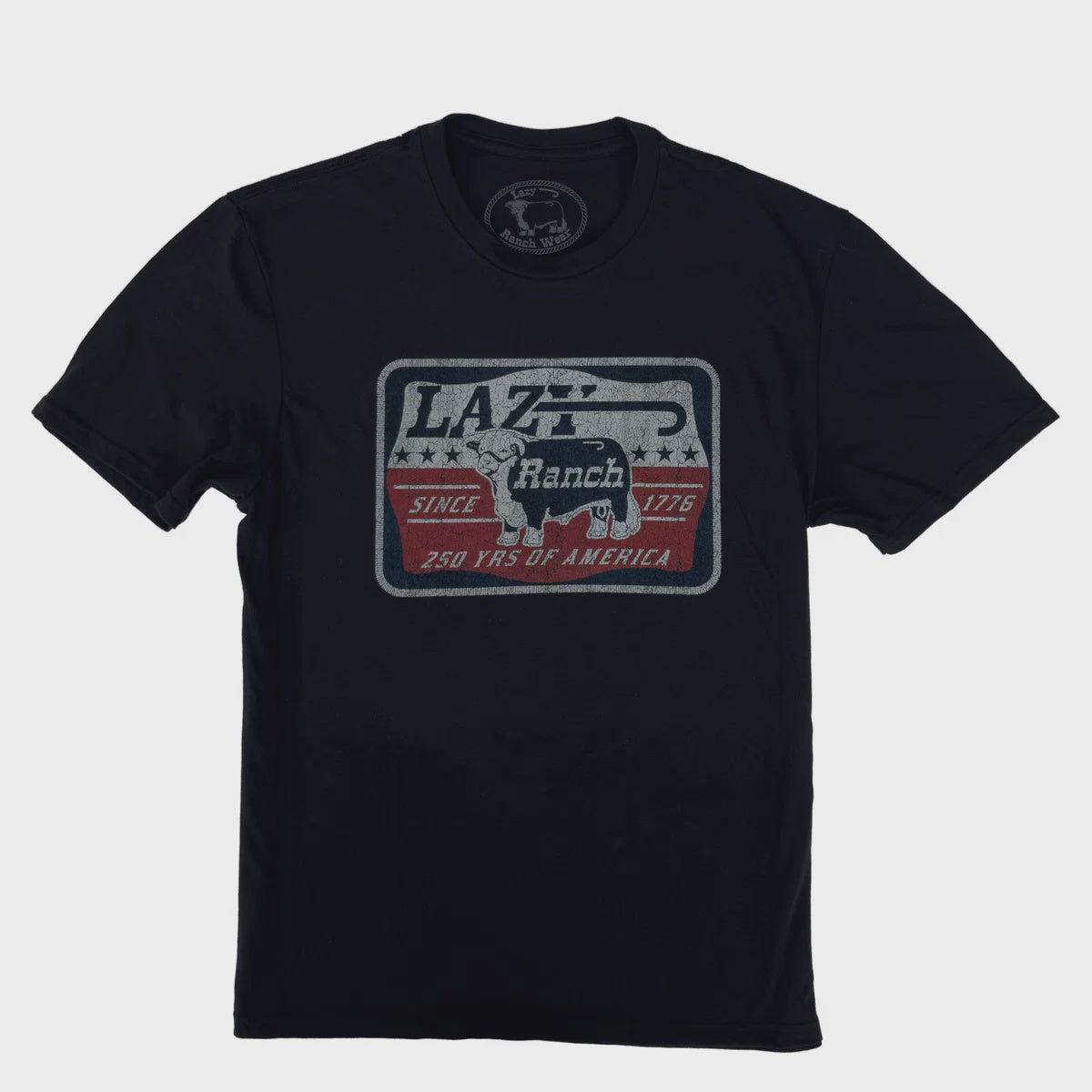 BLKLBTY | MEN'S LAZY J LIBERTY - BLACK S/S T-SHIRT