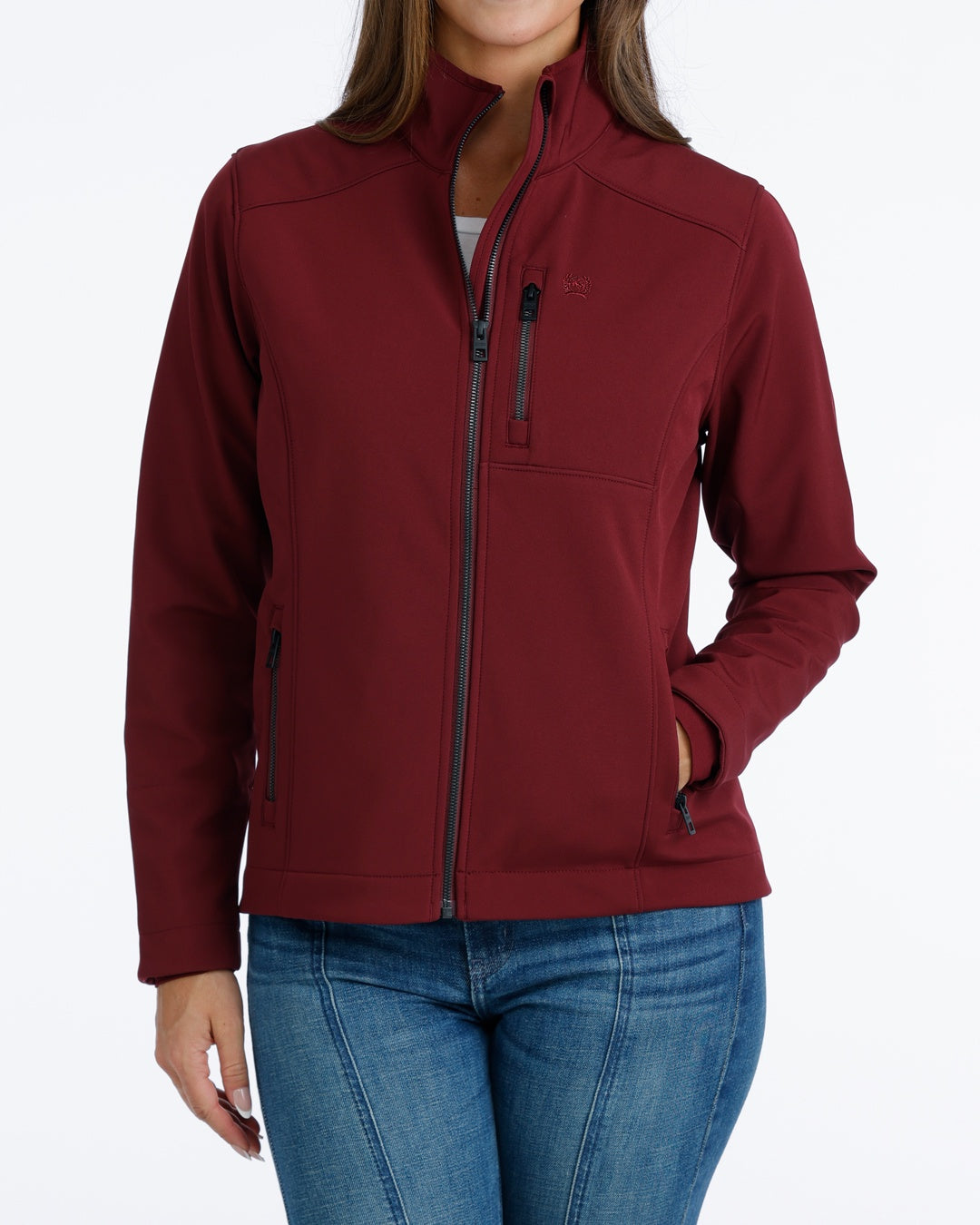 MAJ9925001 | CINCH WOMENS BONDED JACKET - BURGUNDY