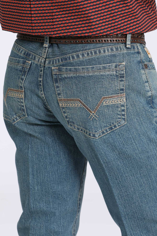 MB31236001 | CINCH MEN'S IAN MEDIUM STONEWASH JEAN