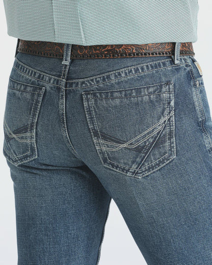 MB33136001 | CINCH MEN'S IAN SLIM FIT MEDIUM STONE INDIGO JEAN