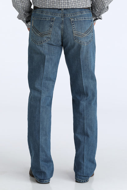 MB33337001 | CINCH MEN'S GRANT RELAXED FIT JEAN - MEDIUM STONEWASH
