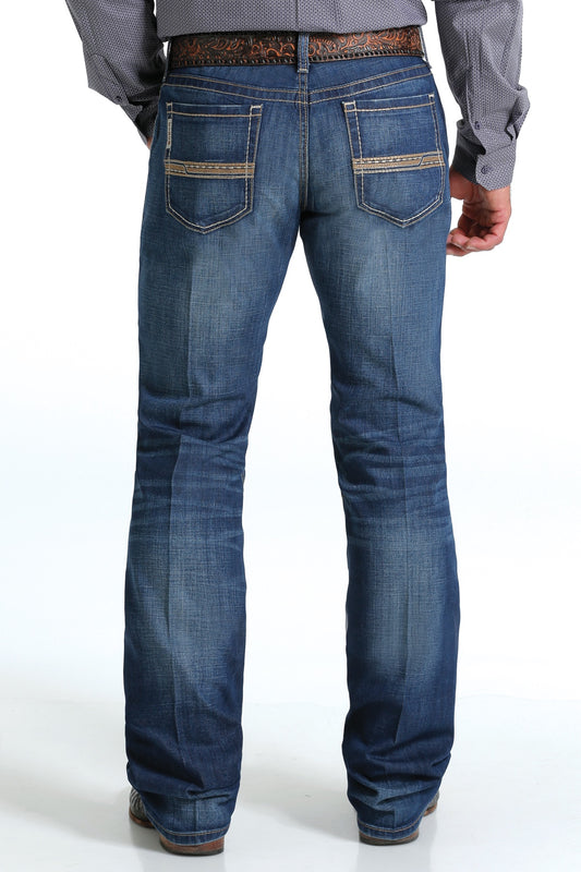 MB57536001 CINCH MENS IAN MEDIUM WAS SLIM BOOTCUT JEANS