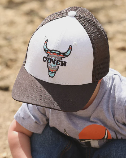 MCC0606041 | CINCH BOYS BROWN TRUCKER CAP