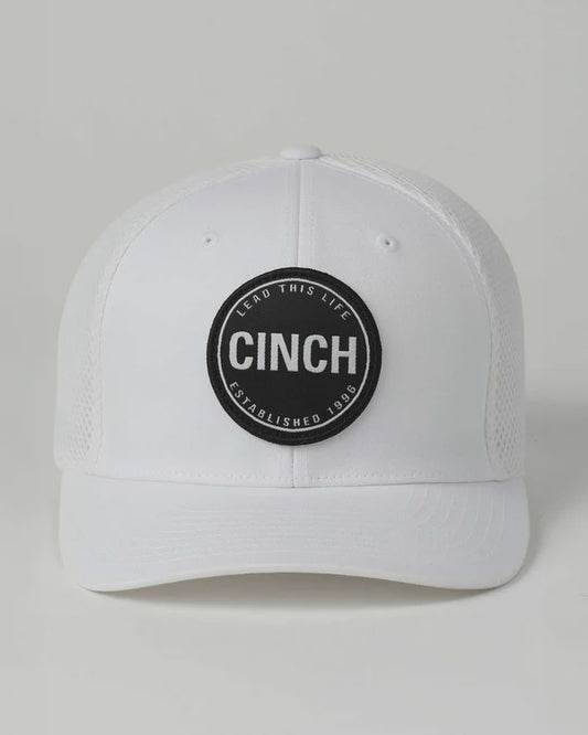 MCC0653327 | CINCH MENS FLEXFIT WHITE CAP