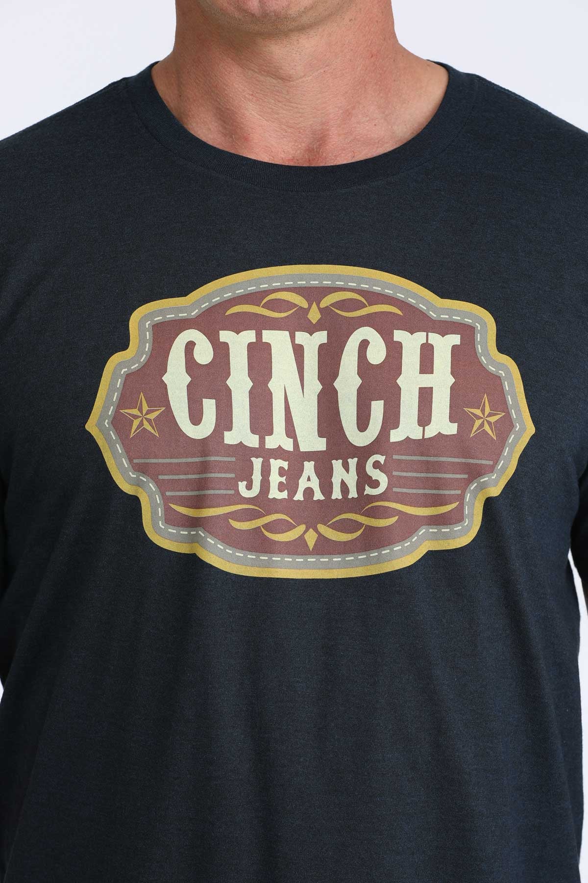 MTT1690719 | CINCH MEN'S NAVY FRONT LOGO S/S T-SHIRT