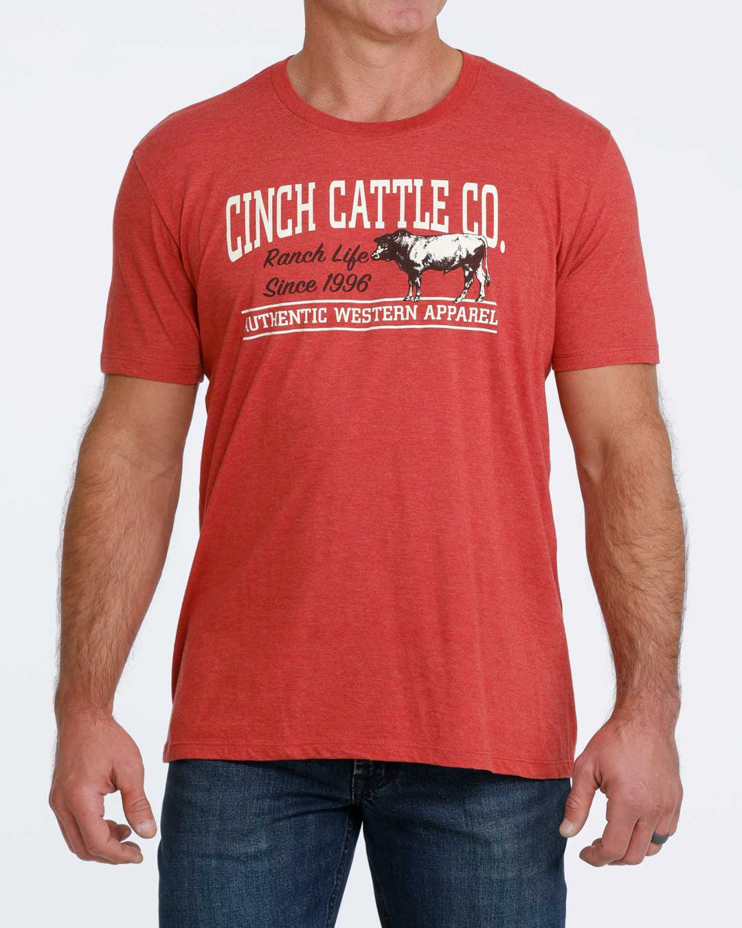 MTT1690751 | CINCH MENS RED SS JERSEY TEE