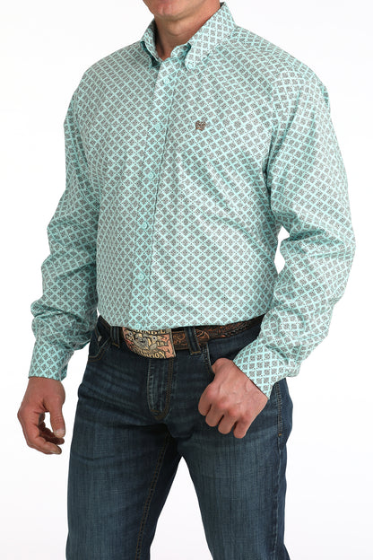 MTW1106060 | CINCH MENS BLUE LS BD SHIRT