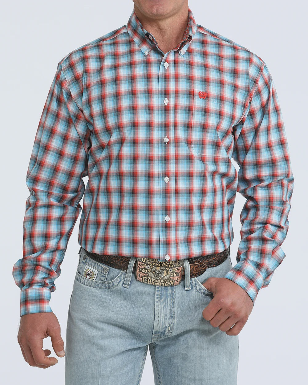 MTW1106096 | CINCH MEN'S CLASSIC FIT MULTICOLOR LS WESTERN SHIRT
