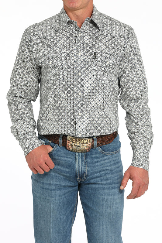 MTW1303090 | CINCH MENS MODERN FIT PEARL SNAP LS SHIRT
