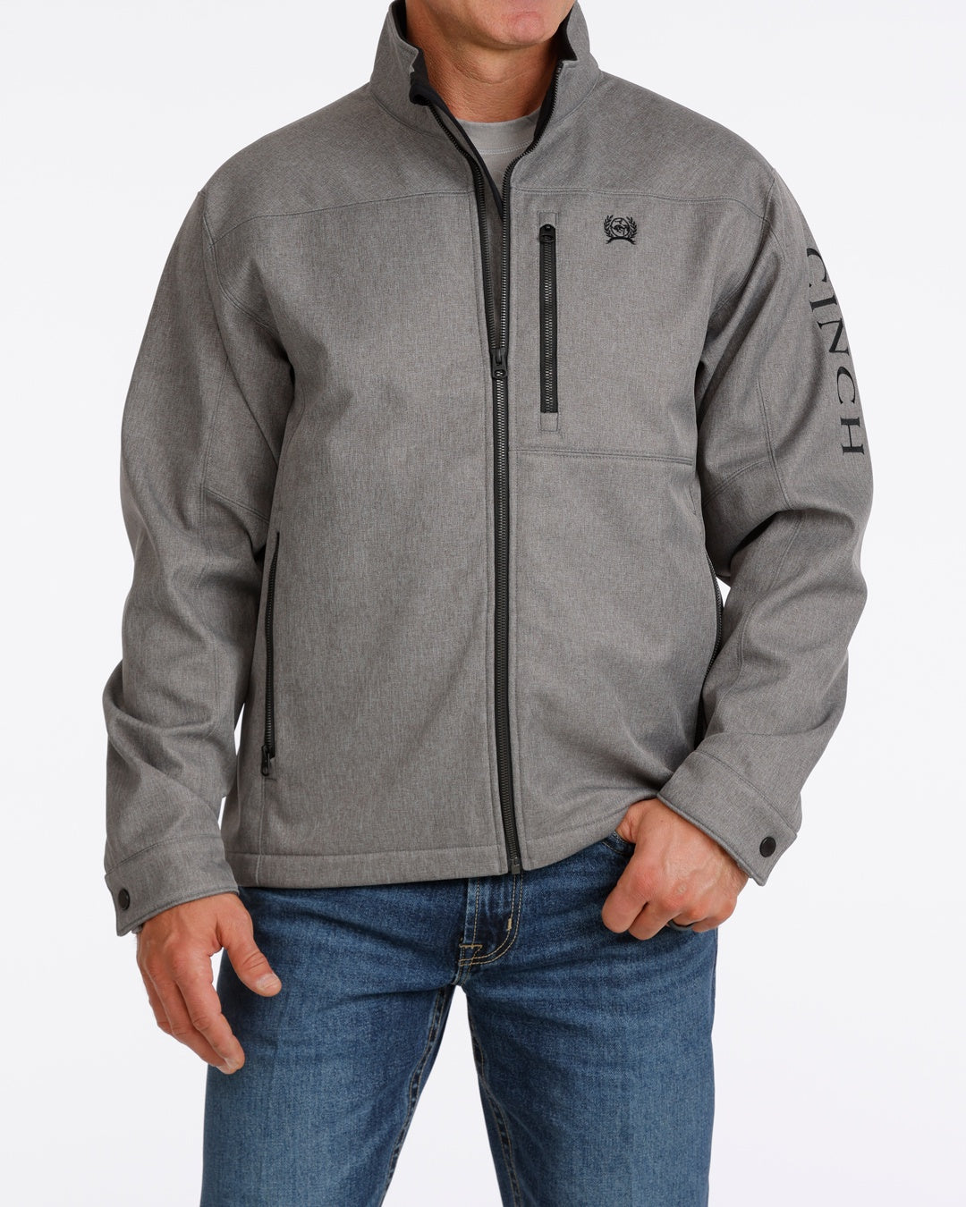 MWJ1537008 | CINCH MENS CC BONDED GREY JACKET