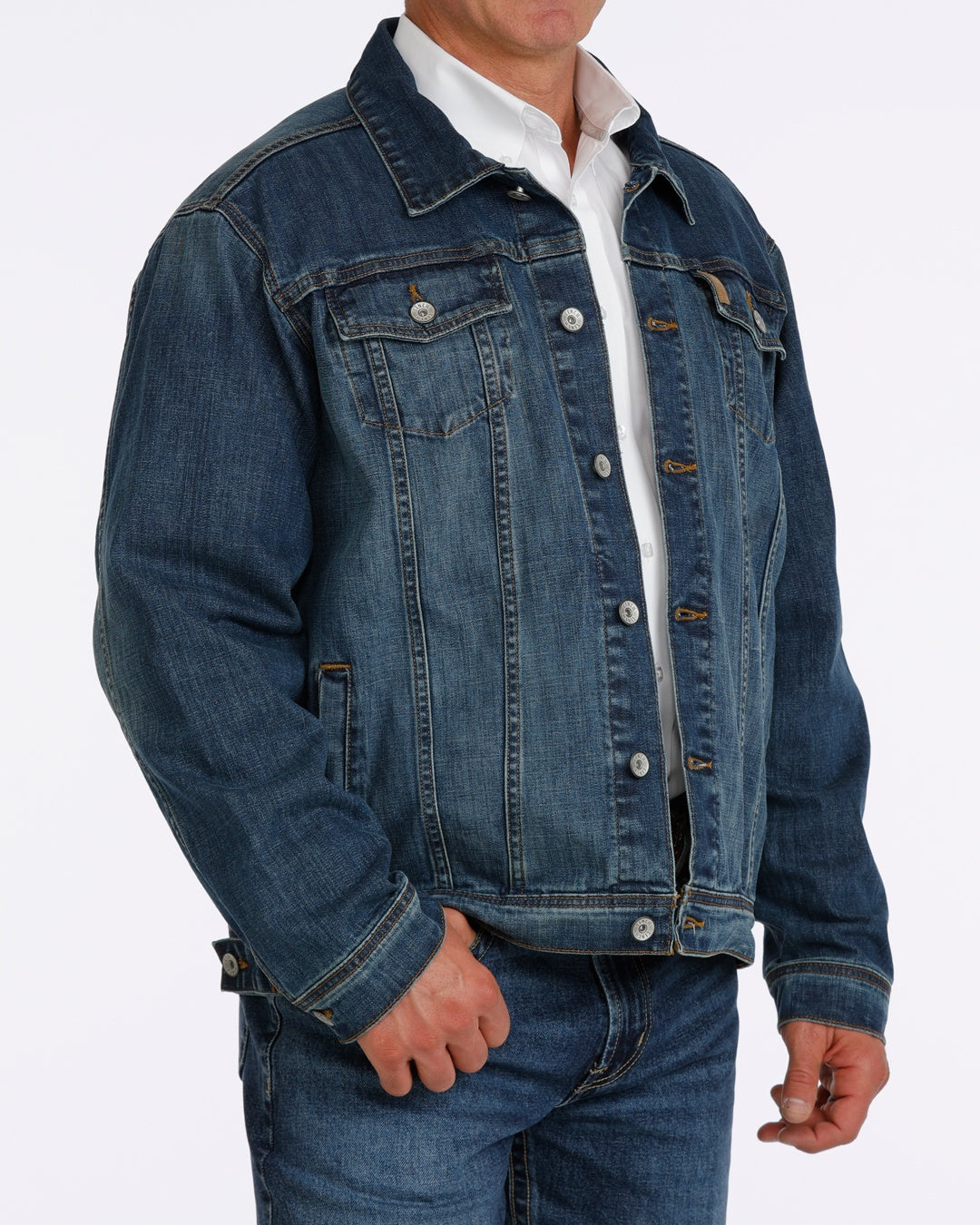 MWJ1549004 | CINCH MENS DENIM TRUCKER JACKET