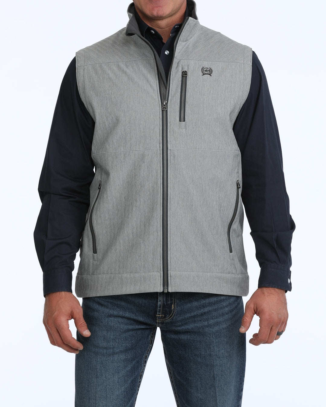 MWV1515031 | CINCH MENS BONDED VEST - GREY