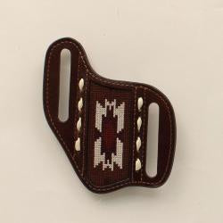 1806102 | NOCONA WHITE&BROWN AZTEC KNIFE SHEATH