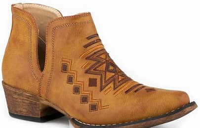 09-021-1567-3268 | ROPER WMNS AVA TAN ANKLE BOOT