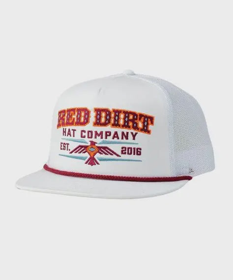 RDHC-435 | RED DIRT AZTEC THUNDERBIRD WHITE/WHITE