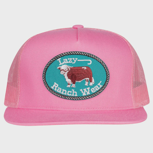 LAZY J PINK ORGINAL BUCKLE CAP