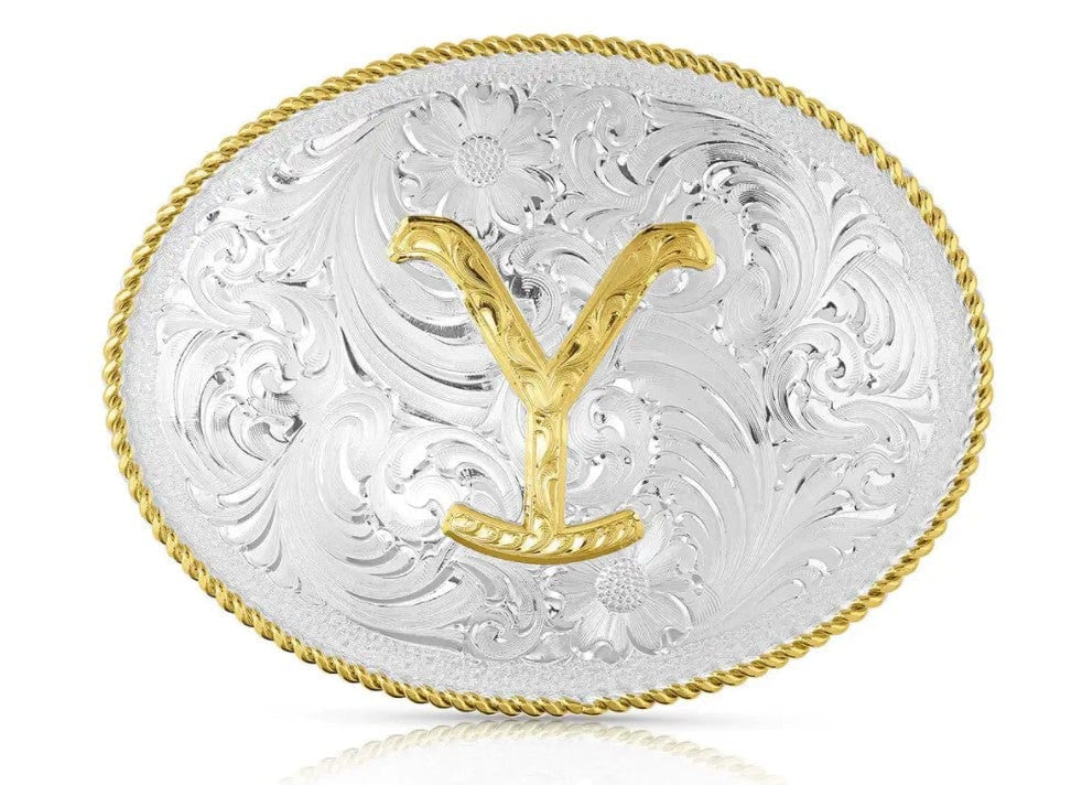YELLOW17 | MONTANA SILVERSMITH YELLOWSTONE DUTTON RANCH BUCKLE