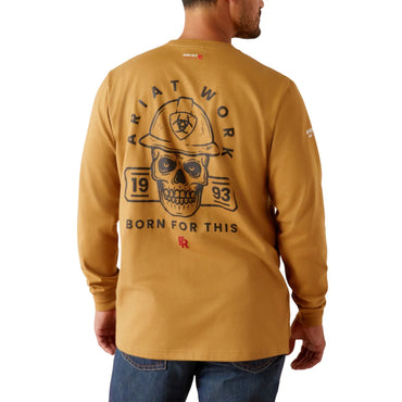 10054608 | MENS ARIAT L/S FR BISTRO HARDHEAD T-SHIRT