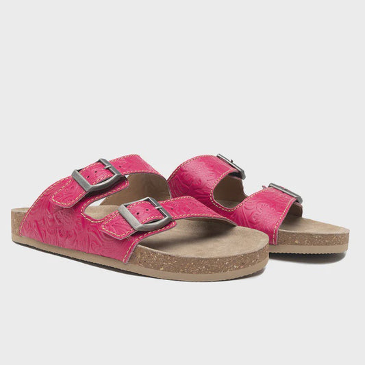S-10239 | VIBRANT HEART HAND-TOOLED SANDALS