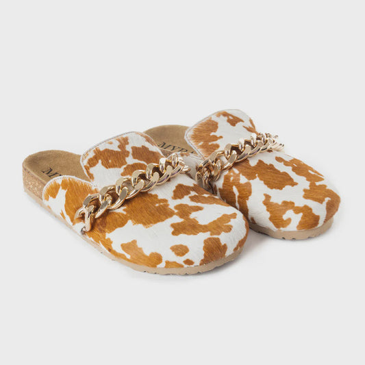 S-4870 | MYRA ADO WHITE/YELLOW SANDALS
