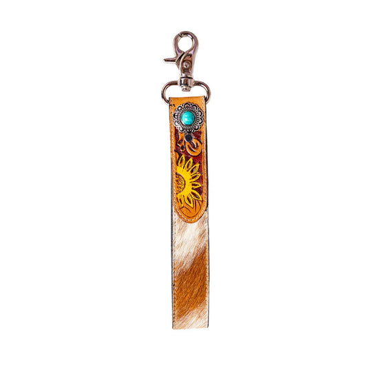 S-9454 | WITH LOVE HAND-TOOLED KEYFOB