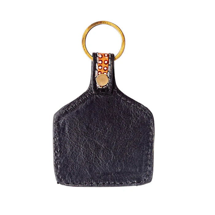 Trails West Hand Tooled Key Fob - 9457