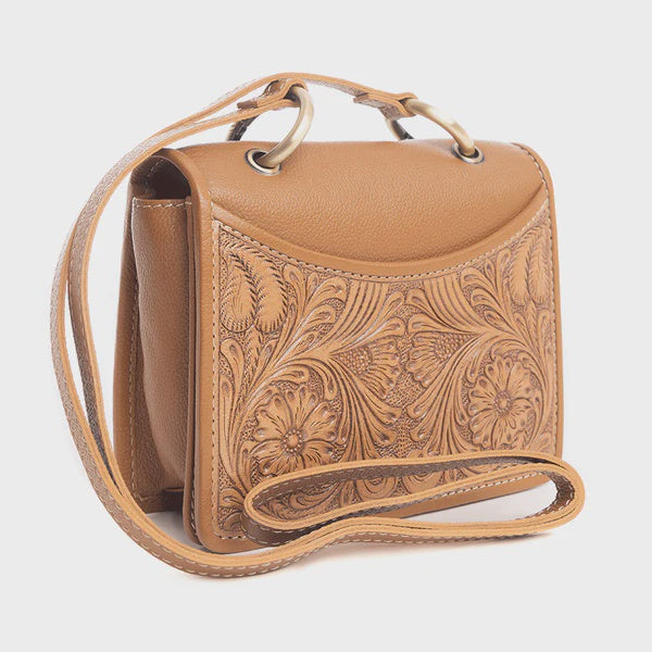 S-9761 | WOMEN'S BREEZE WIND HAND-TOOLED BAG