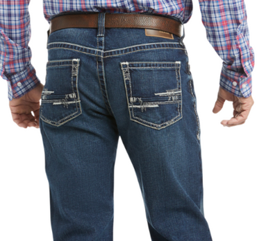 10021767 | ARIAT MEN'S M4 RELAXED ADKINS BOOT CUT JEANS-TURNOUT