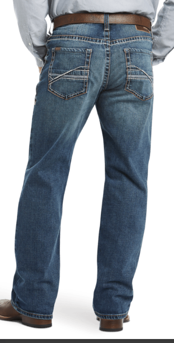 10023455 | ARIAT MEN'S M4 STRETCH PRESTON BOOTCUT JEANS-SILVERTON