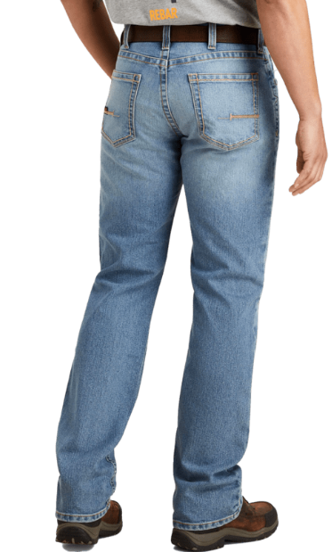 10043165 | ARIAT MEN'S REBAR M5 STRIAGHT LEG DURASTRETCH EDGEJEAN - MERCED