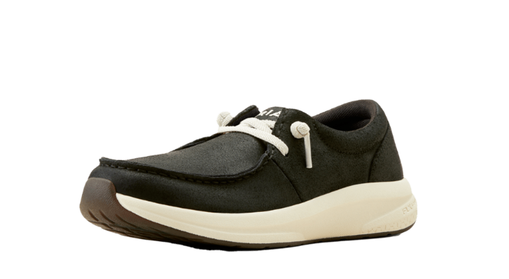 10054317 | ARIAT WOMEN'S SATIN BLACK BUCKEYE WATERPROOF CASUAL SHOE