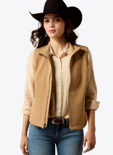 10079397 | ARIAT WOMEN'S ATLAS VEST - TIGER'S EYE