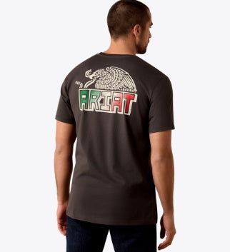 10079383 | ARIAT MEN’S BUENOS DÍAS S/S T-SHIRT - VINTAGE BLACK