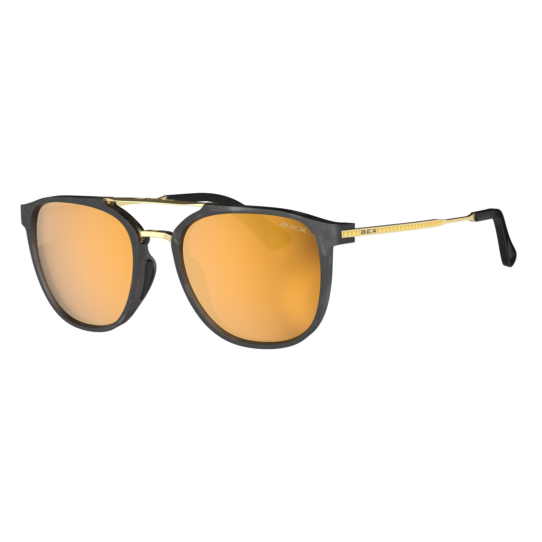 S169TBG | DILLINGER OTG TORTOISE GRAY BROWN/GOLD BEX SUNGLASSES