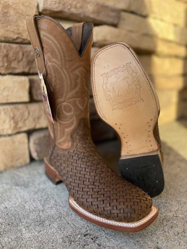 TM205584/ MEN'S HONEY BASKETWEAVE BOOTS