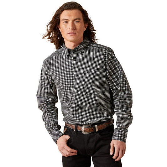 10065848 | ARIAT MEN'S TROY FITTED BUTTON UP SHIRT